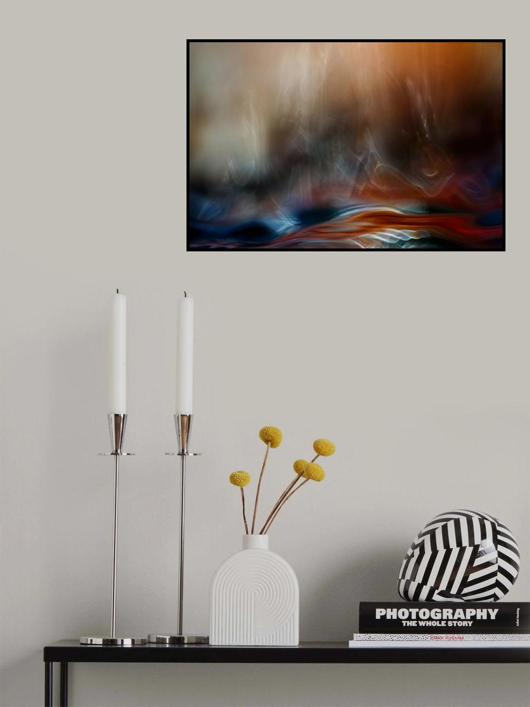 Water and dancing light Poster och Canvastavla