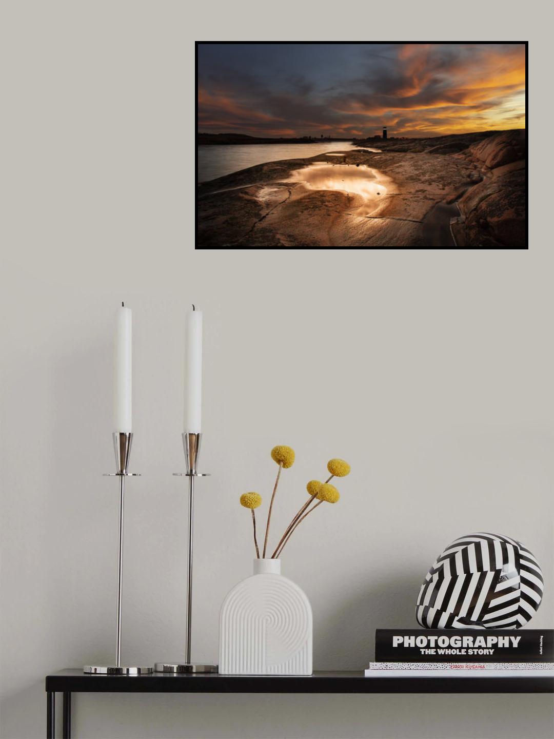 Coastal Poster och Canvastavla