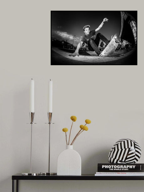 Ellis Ekkart performing... Poster och Canvastavla