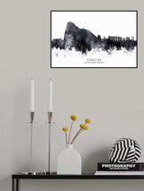 Gibraltar Skyline Poster och Canvastavla