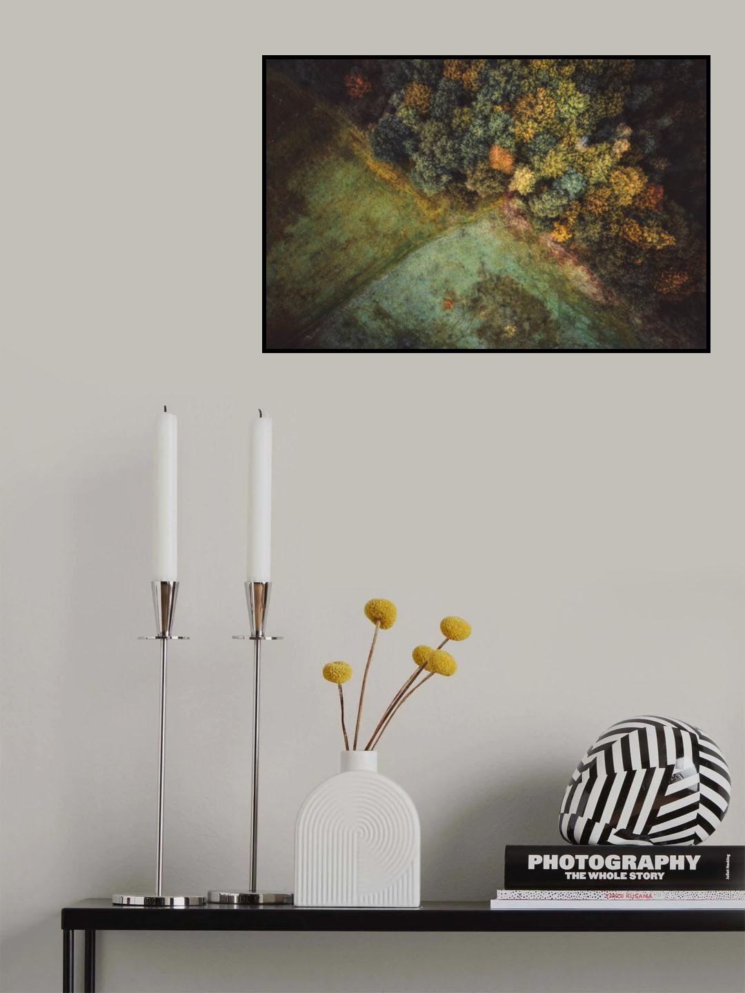 Saarland - Home From Above Poster och Canvastavla
