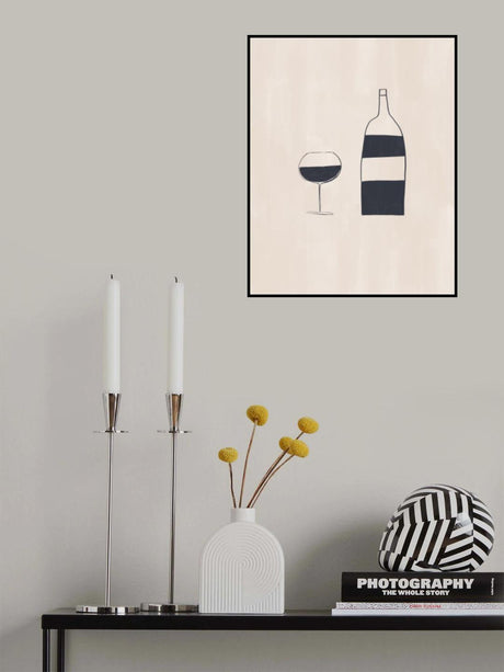 Wine Poster och Canvastavla