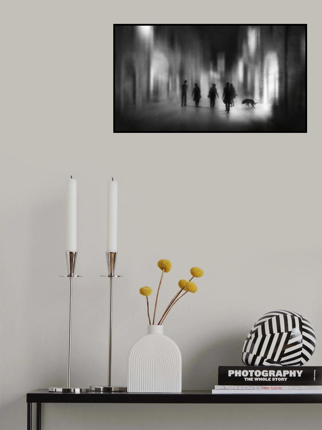 Evening walk Poster och Canvastavla