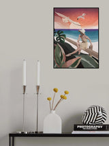 On the Beach Poster och Canvastavla