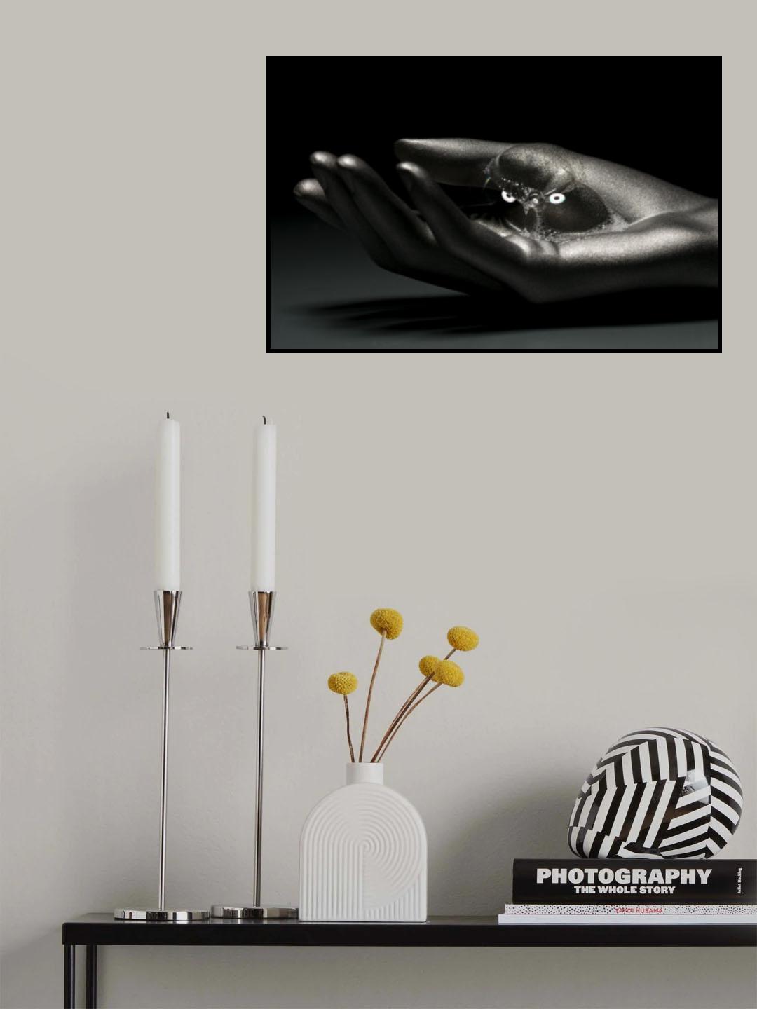 Hand Poster och Canvastavla