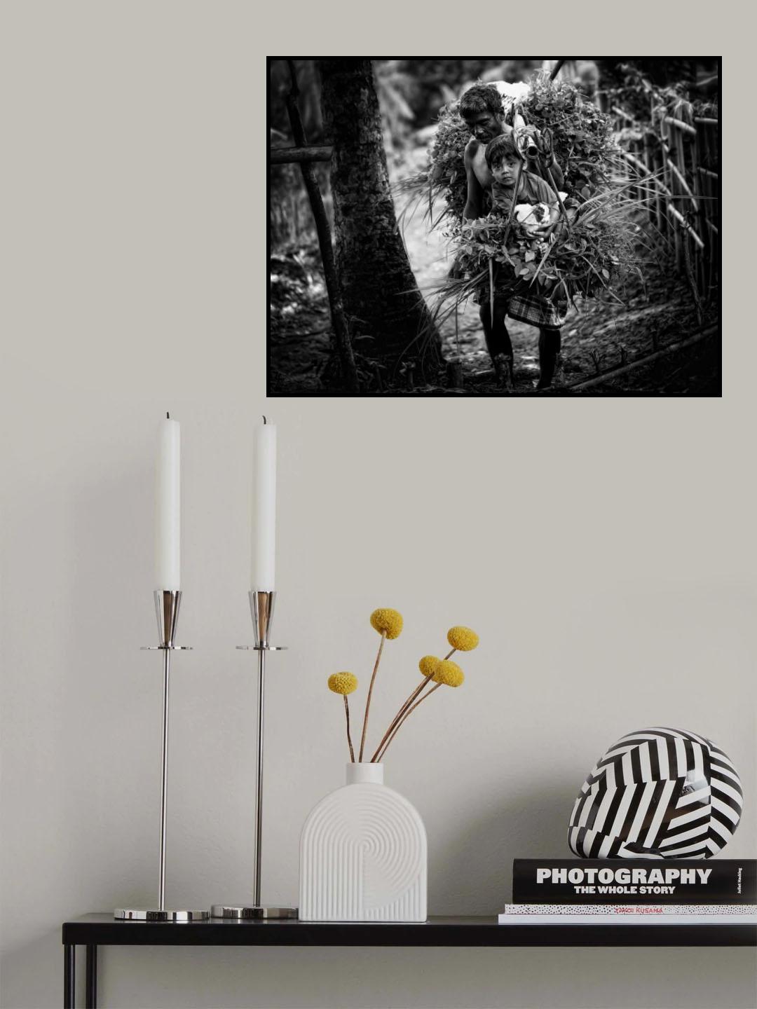 Gendong anak Poster och Canvastavla
