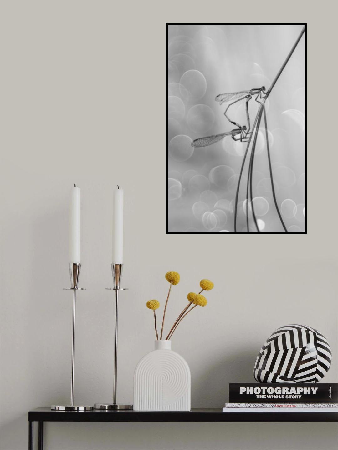 The Love Poster och Canvastavla