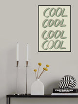 Cool Green Poster och Canvastavla