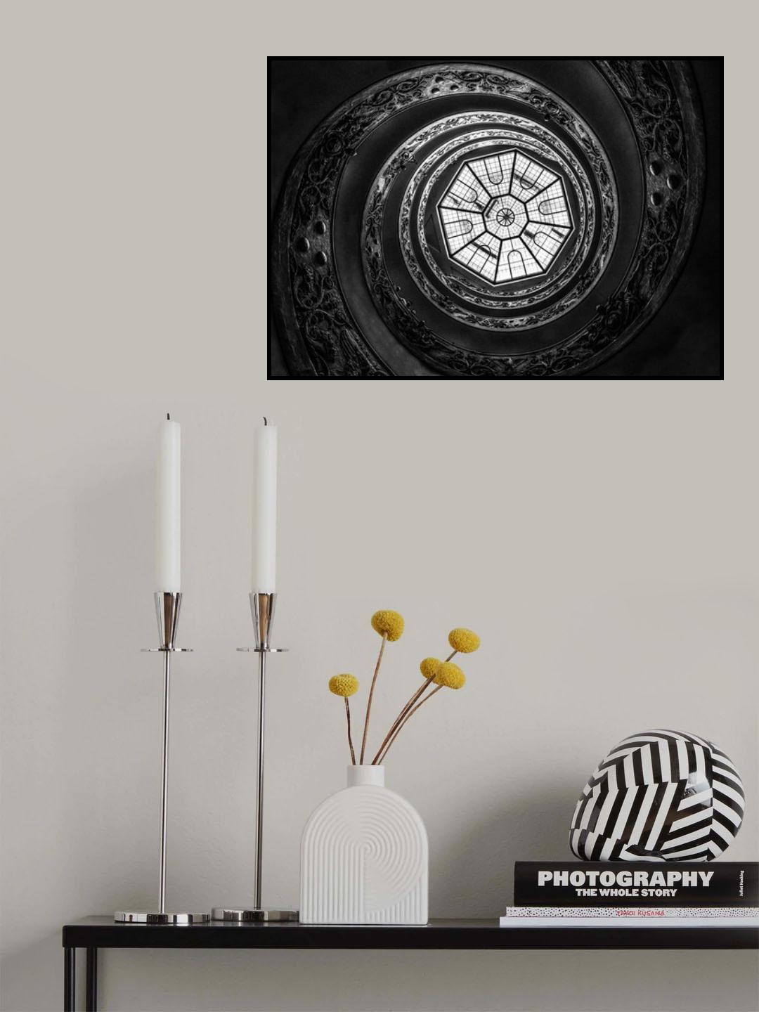 Swirl Poster och Canvastavla