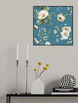 Wall Mural Wh 3 4096 Blue Poster och Canvastavla