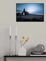 Church at Budhir, Iceland Poster och Canvastavla