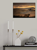 FOGS IN TUSCANY Poster och Canvastavla