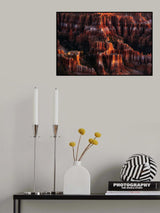 Morning Light on Hoodoos Poster och Canvastavla