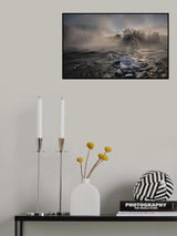 Ice cold winter morning... Poster och Canvastavla