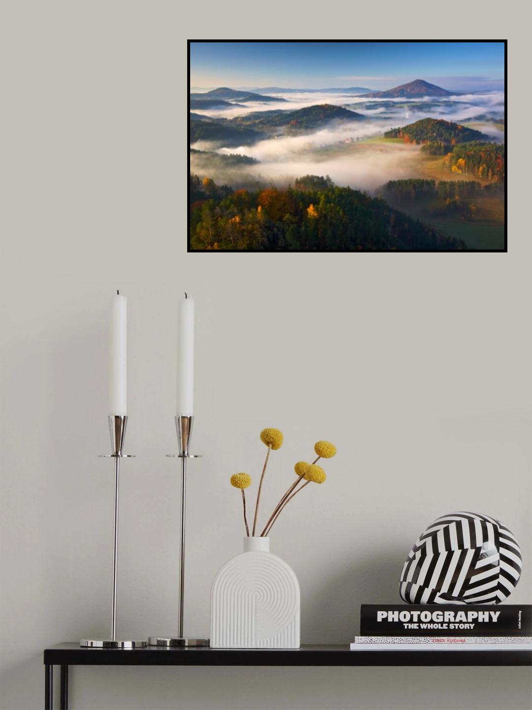 Autumn Fairytale Poster och Canvastavla