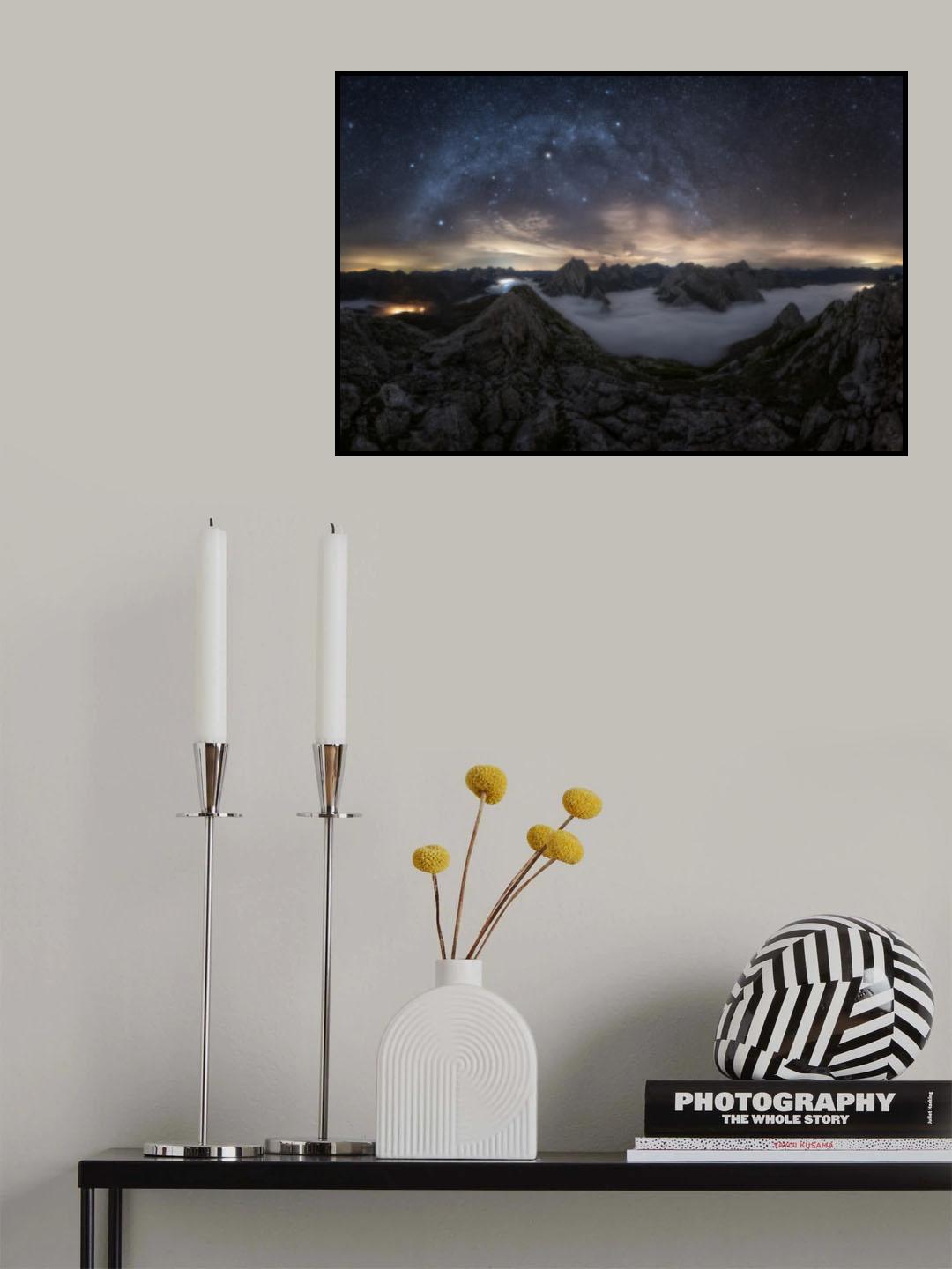 Mar de nubes Poster och Canvastavla