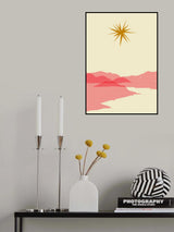 Sunny landscape Poster och Canvastavla