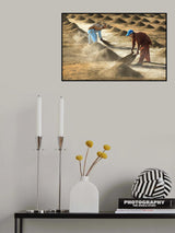 Farm Workers Poster och Canvastavla