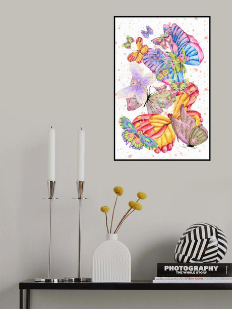 The joy of butterflies Poster och Canvastavla