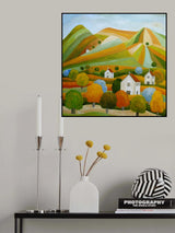 Gaudy Scenery Poster och Canvastavla