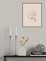 Sitting Contemplating Poster och Canvastavla