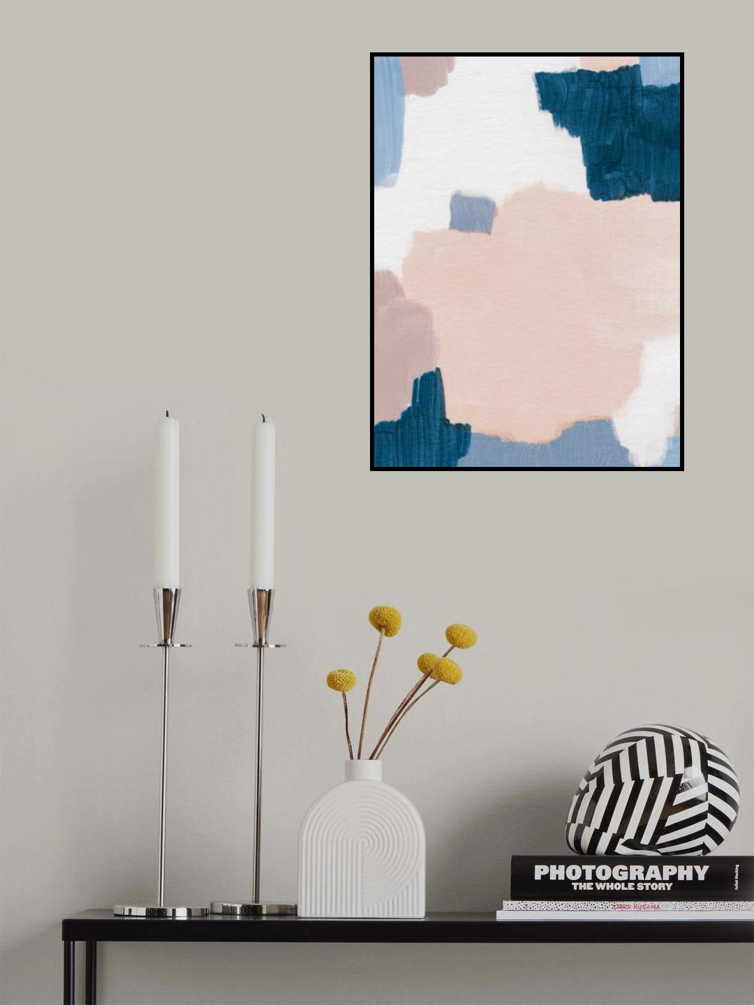 Abstract 77 Poster och Canvastavla