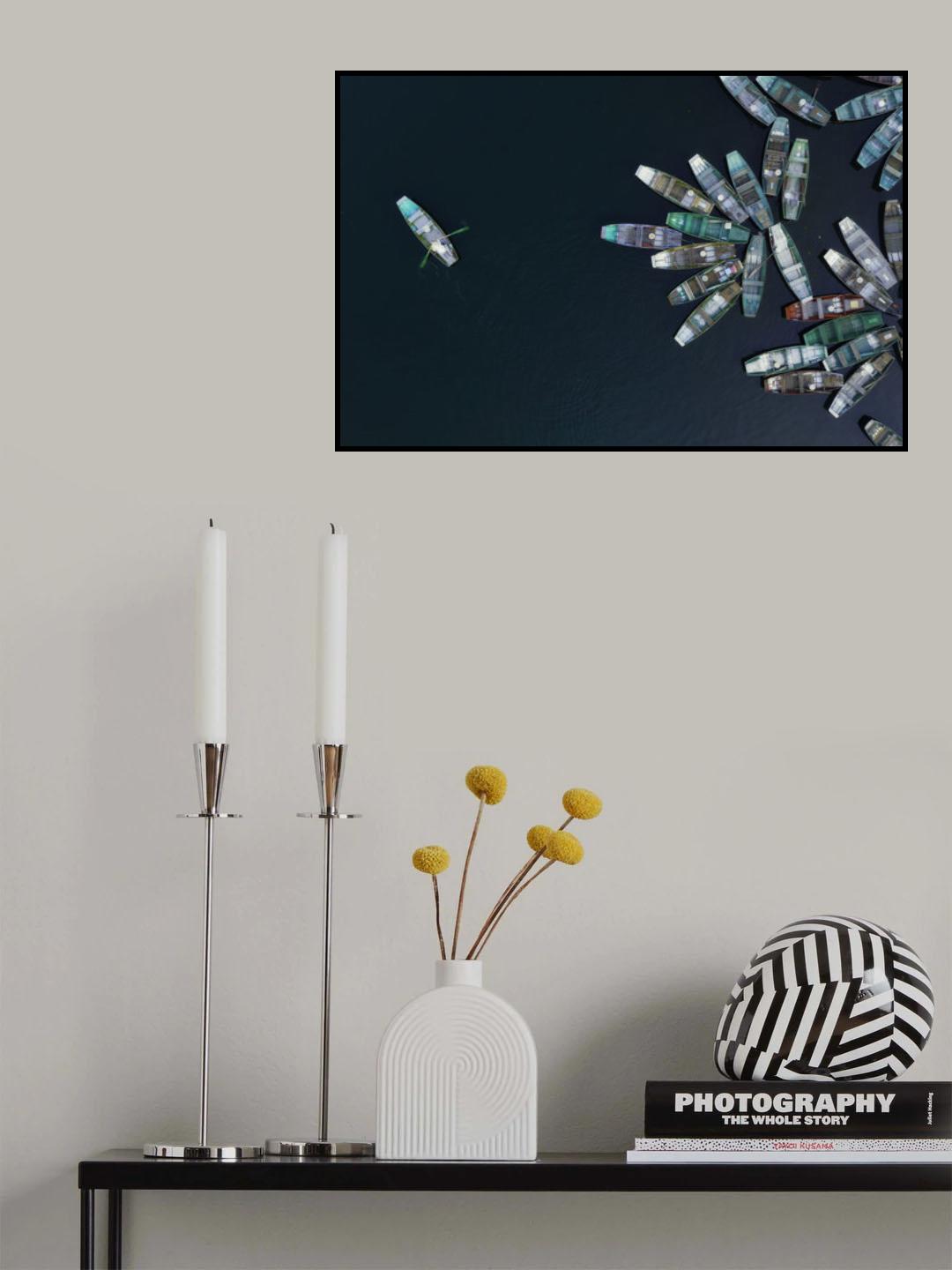 Fisherman Poster och Canvastavla
