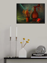 still life with  kumgan Poster och Canvastavla