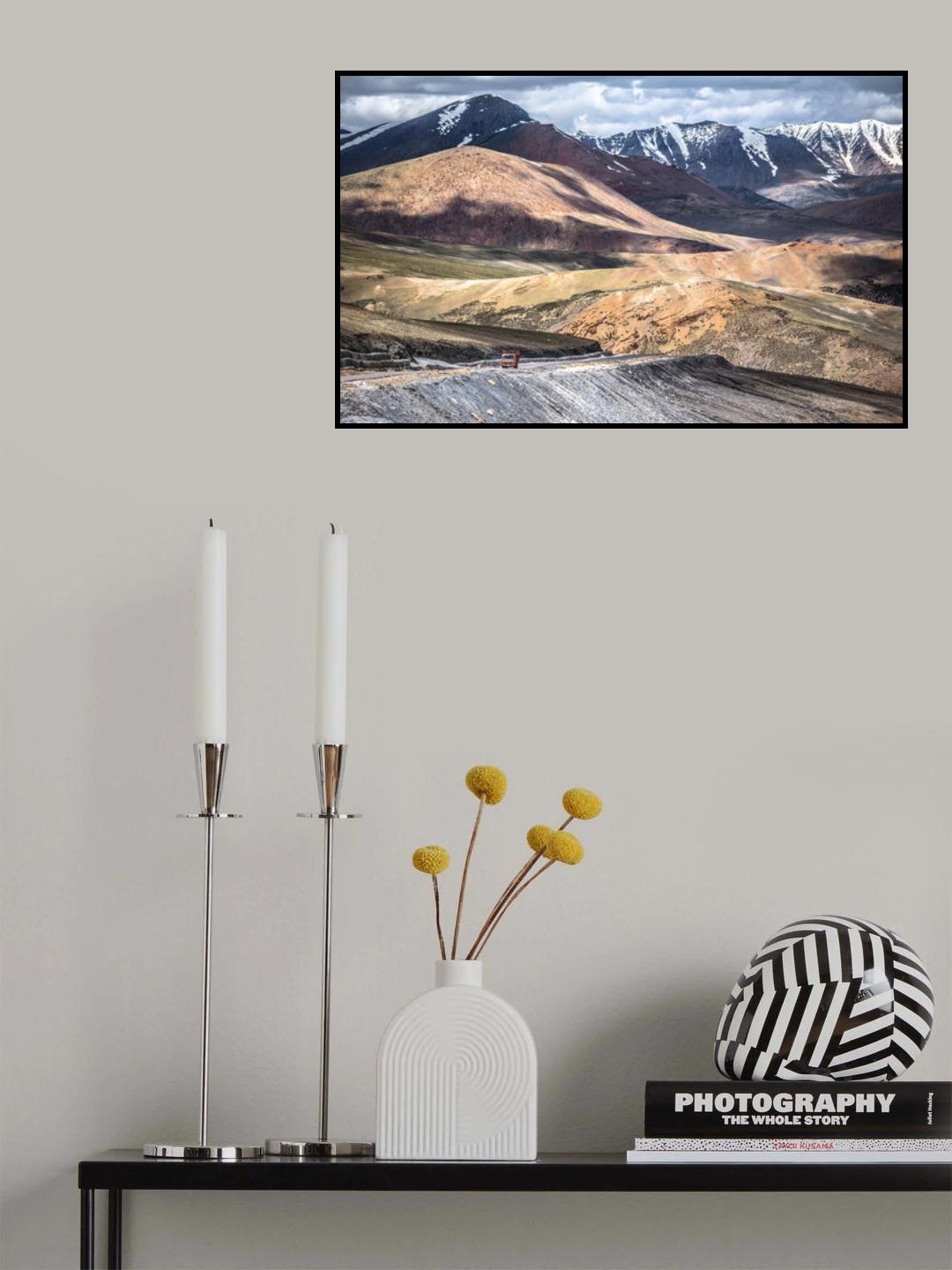 The red truck Poster och Canvastavla