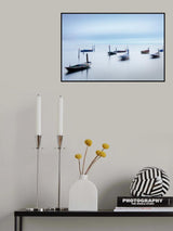 Dancing Boats III Poster och Canvastavla