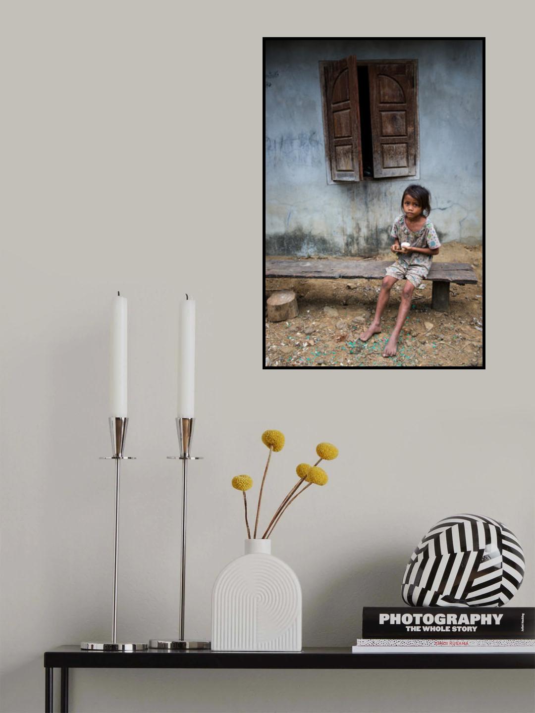 Girl Poster och Canvastavla