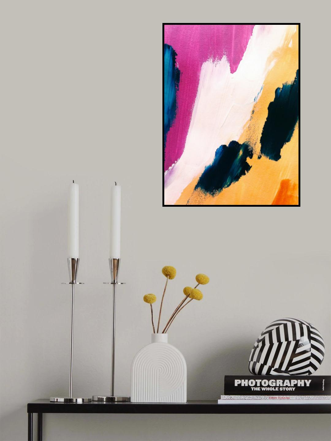 Abstract 10 Poster och Canvastavla