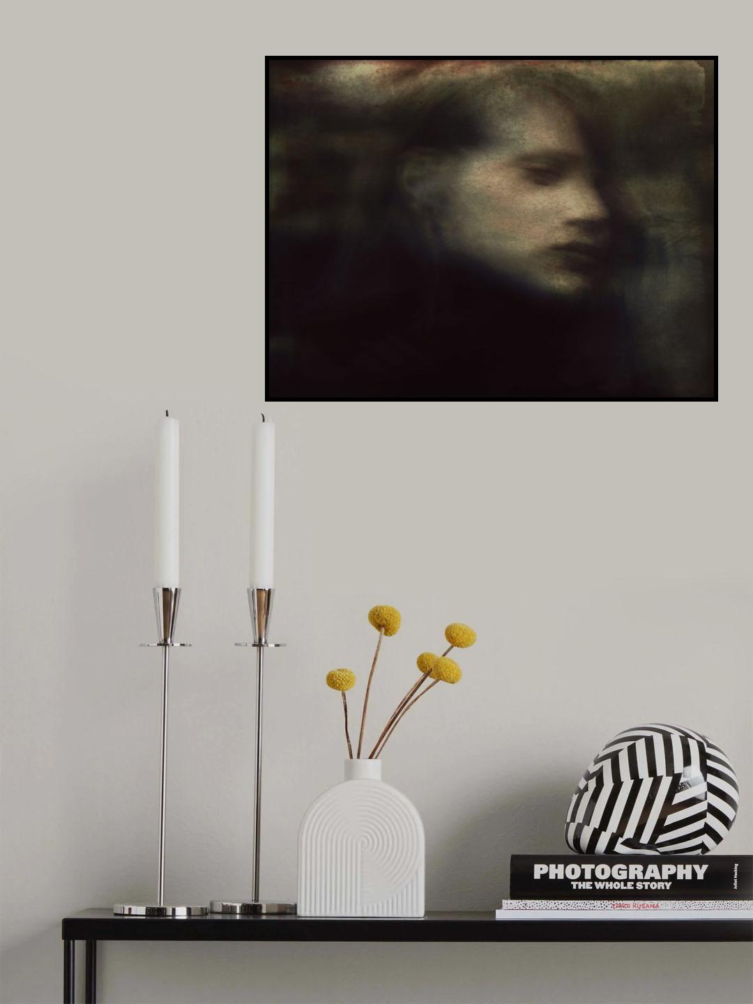 A Quiet Darkness (portrait) Poster och Canvastavla