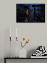 The blacksmith at work Poster och Canvastavla