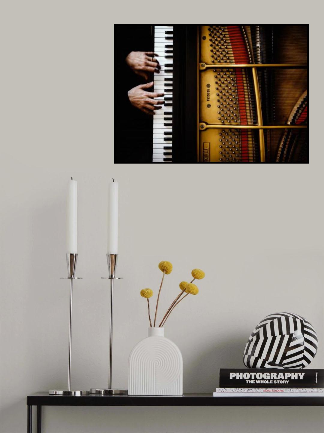 The pianist Poster och Canvastavla