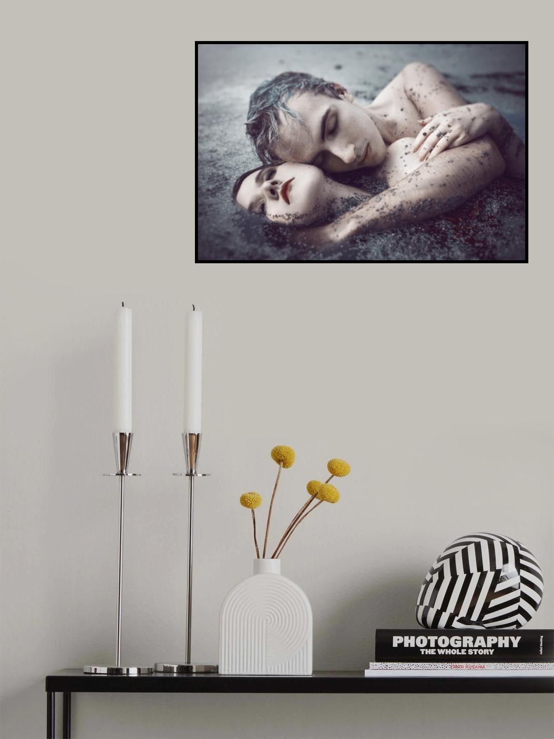 The River Bank Poster och Canvastavla
