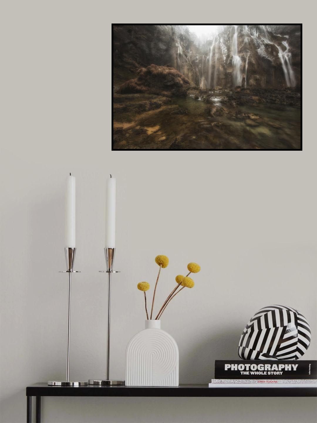 WATER WALL Poster och Canvastavla