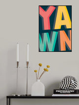 Yawn Poster och Canvastavla