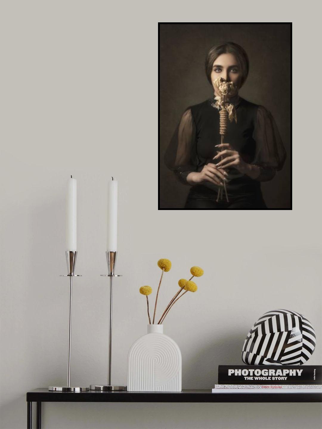 Rose Poster och Canvastavla
