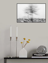 Moving tree in the snow Poster och Canvastavla