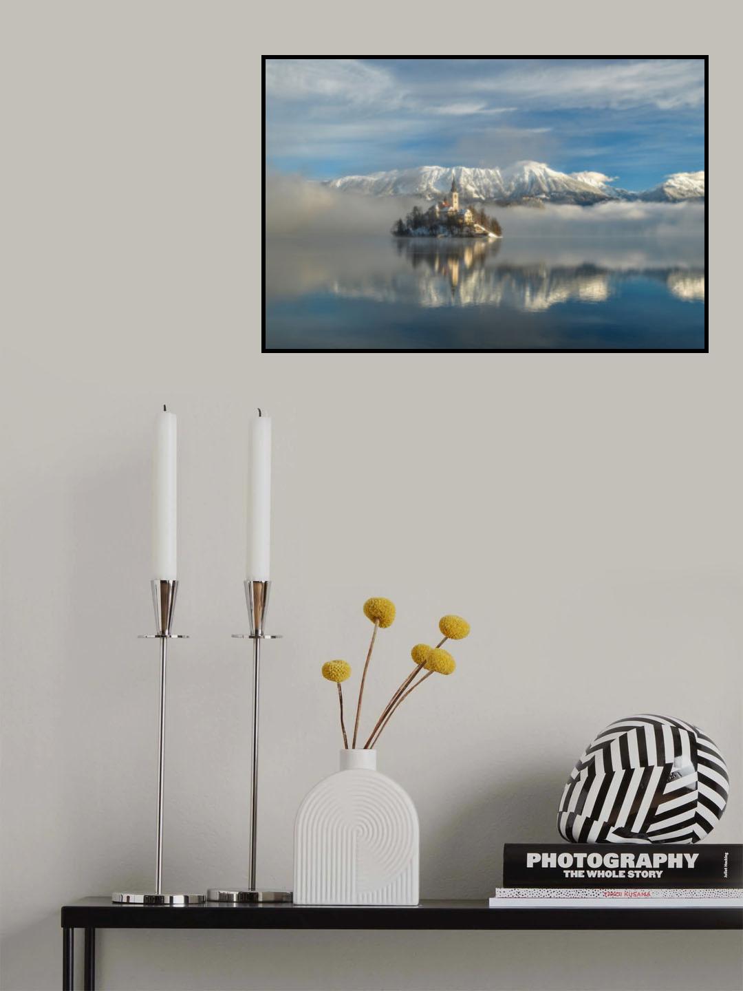 A magical winter morning Poster och Canvastavla