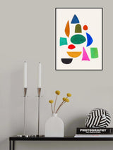 Mosaic Eyes.png Poster och Canvastavla