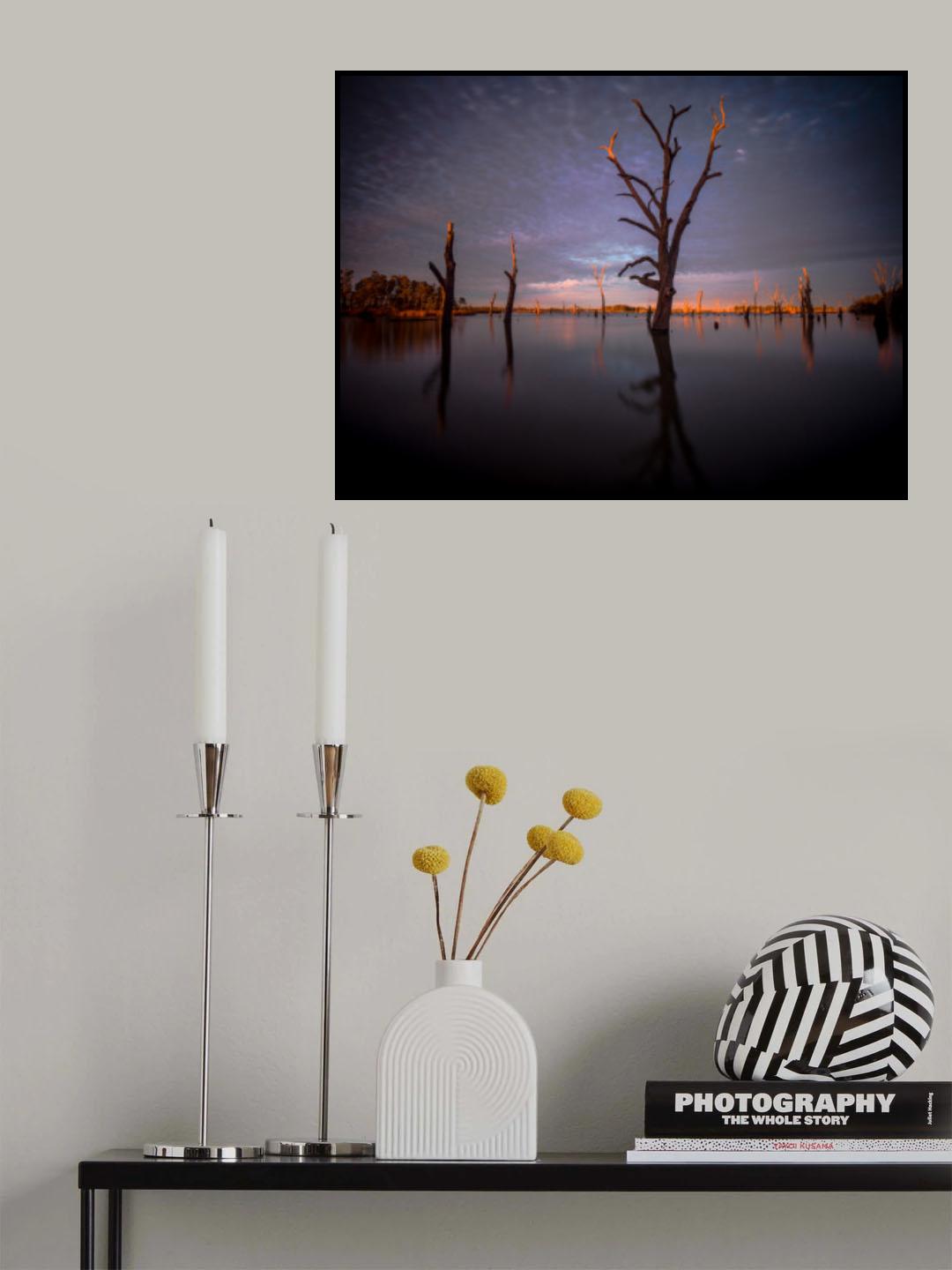 Dawn of Yarrawonga Poster och Canvastavla