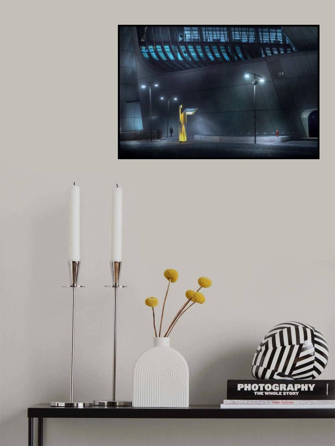 City Life Poster och Canvastavla