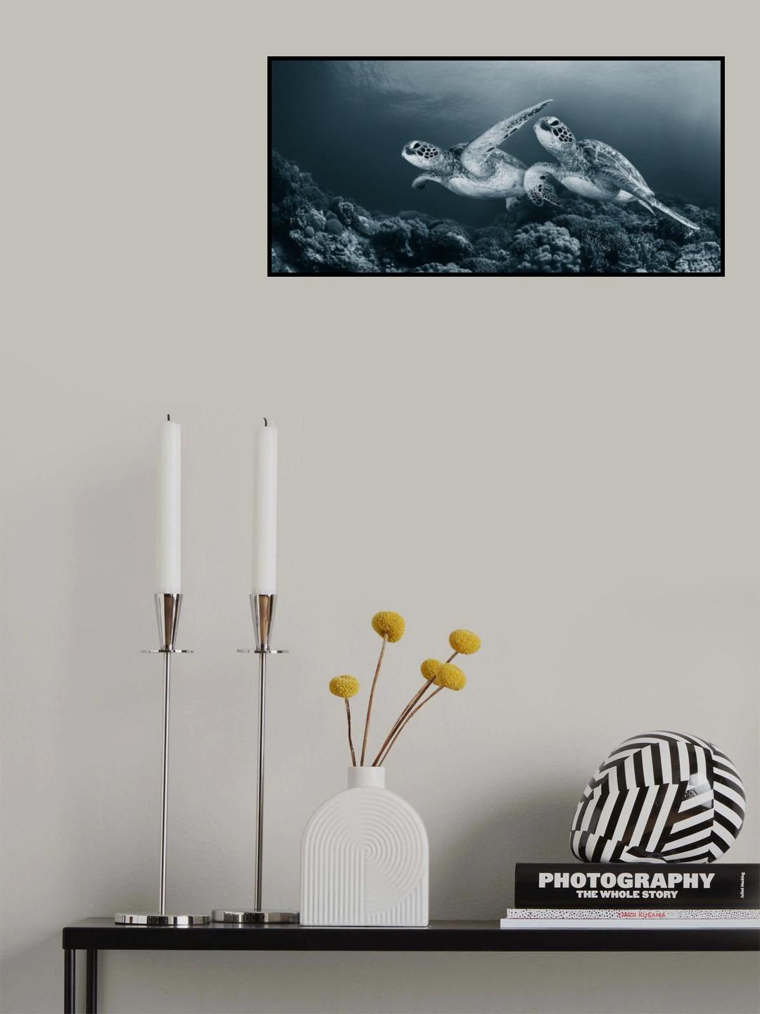 Twin dance Poster och Canvastavla