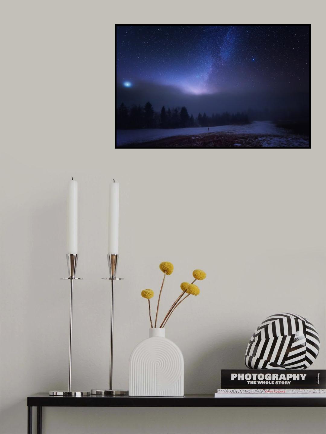 Darkness Poster och Canvastavla