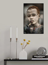 Mundari herds boy Poster och Canvastavla