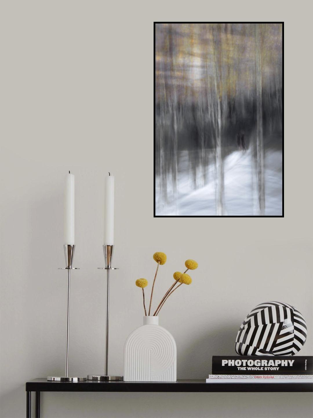 Moonlight promenade Poster och Canvastavla