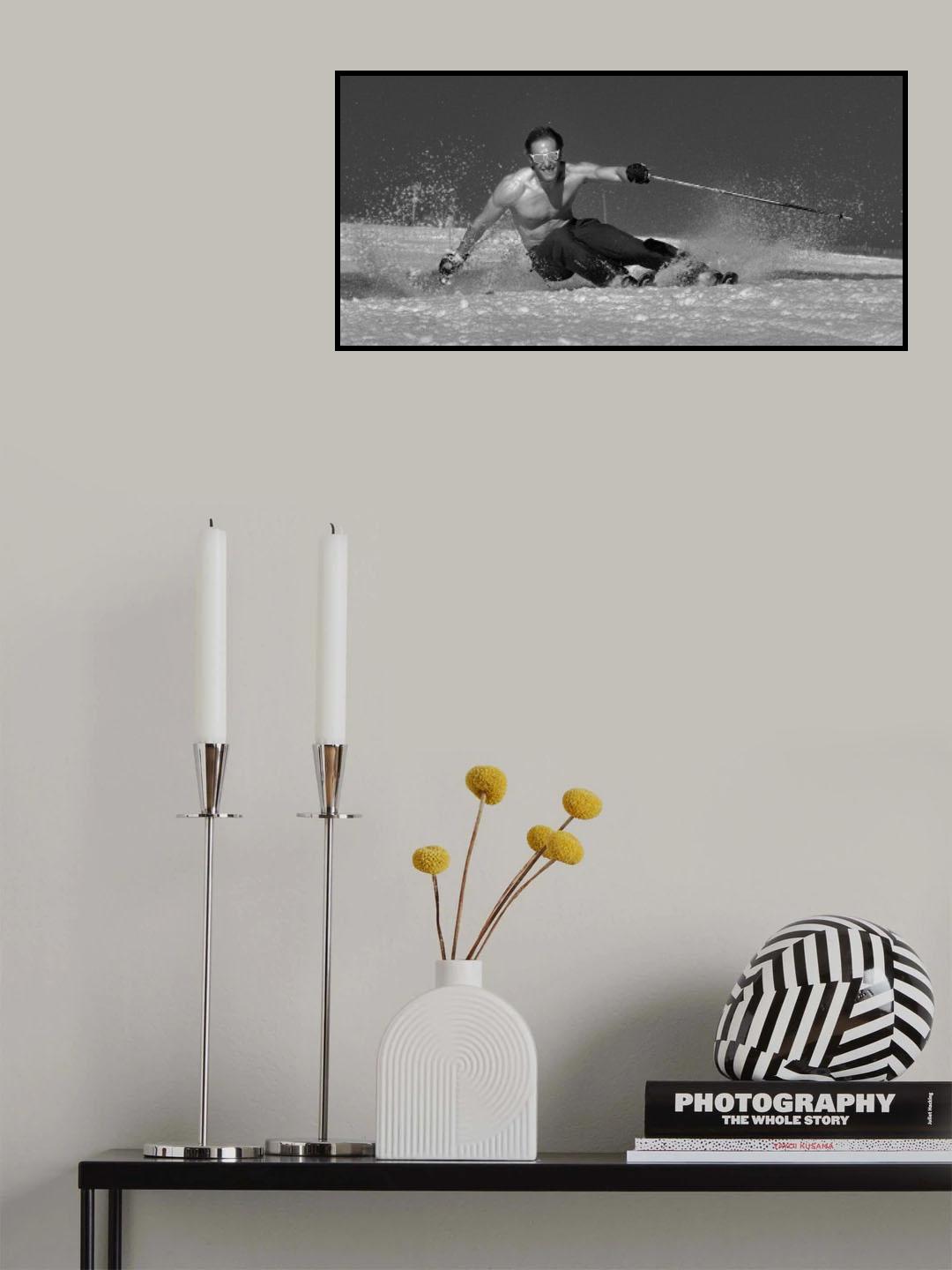 Defying the cold Poster och Canvastavla