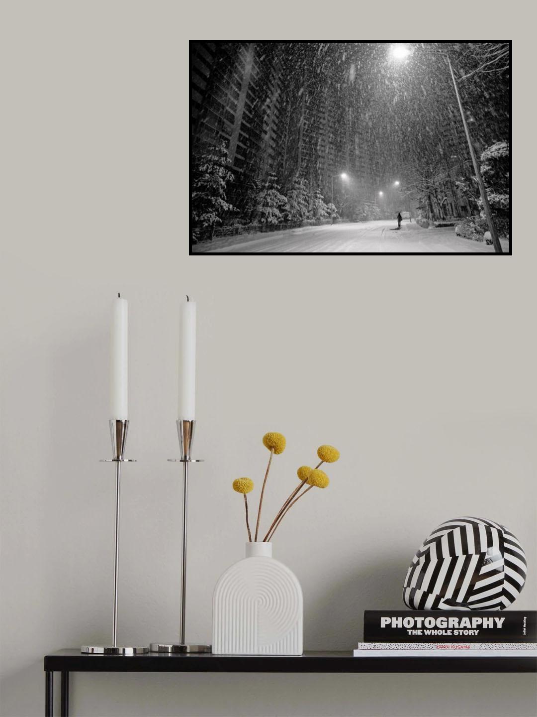 Winter Time Poster och Canvastavla